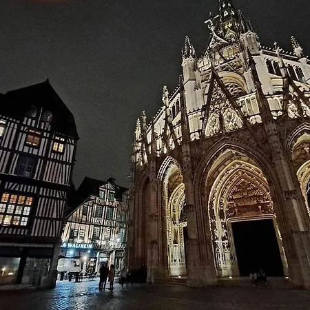 Ferienwohnung La Bonbonniere De Saint Maclou Rouen Exterior foto